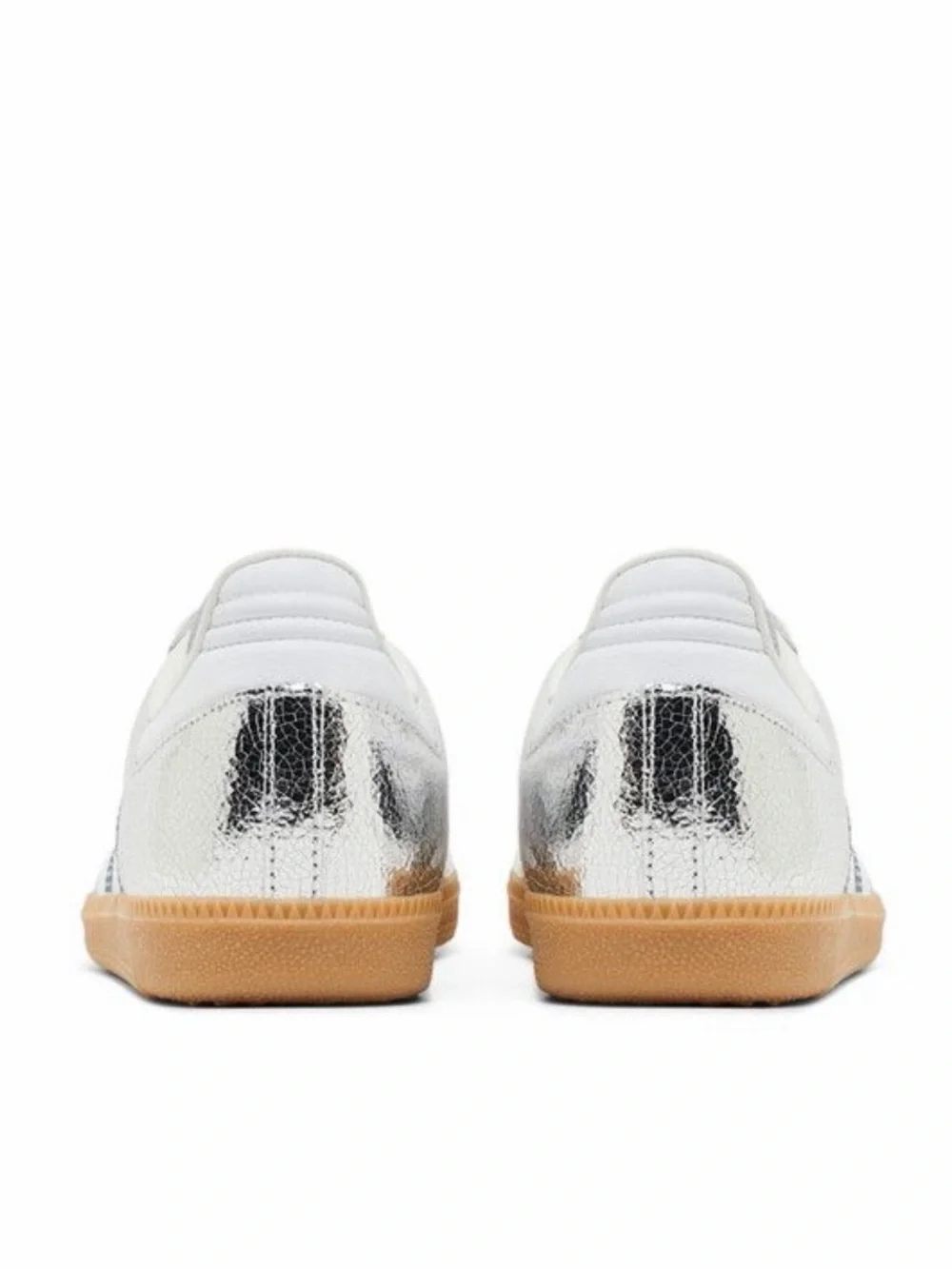 adidas  Metallic Silver Samba